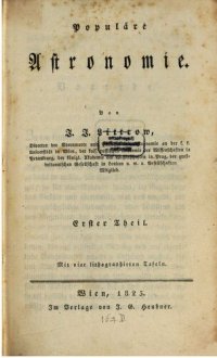 cover of the book Populäre Astronomie