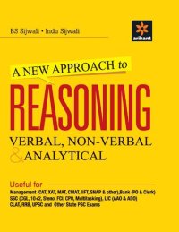 cover of the book A New Approach to REASONING Verbal & Non-Verbal