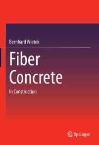 cover of the book FIBER CONCRETE : in construction.