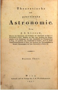 cover of the book Theoretische und praktische Astronomie