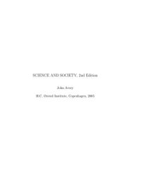 cover of the book Science And Society