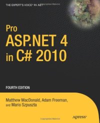 cover of the book Pro ASP.NET 4 in C# 2010, Fourth Edition