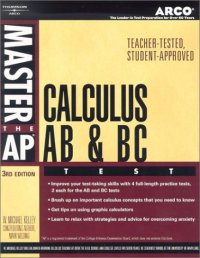 cover of the book Master AP Calculus AB, 3rd ed (Master the Ap Calculus Ab & Bc Test)