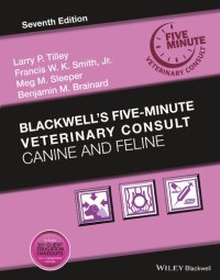 cover of the book Blackwell's Five-Minute Veterinary Consult: Canine and Feline