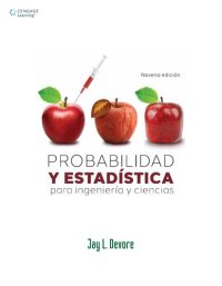 cover of the book Probabilidad y Estadística para Ingeniería y Ciencias