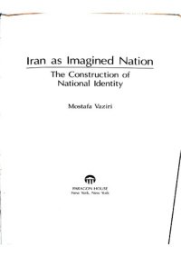 cover of the book Iran as imagined nation : the construction of national identity