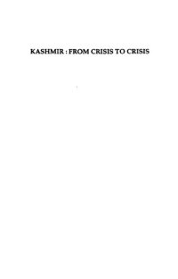 cover of the book Kashmir, from Crisis to Crises