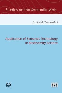 cover of the book Application of Semantic Technology in Biodiversity Science