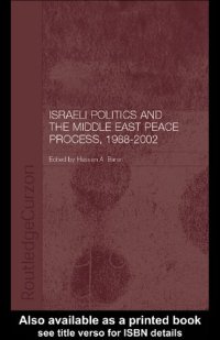 cover of the book Israeli Politics and the Middle East Peace Process, 1988-2002