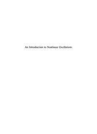 cover of the book An Introduction to Nonlinear Oscillations