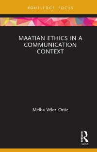 cover of the book Maatian Ethics in a Communication Context