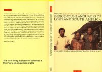 cover of the book Ensaios sobre lenguas indígenas de las tierras bajas de Sudamérica : contribuciones al 49o Congreso Internacional de Americanistas en Quito 1997 = Essays on indigenous languages of lowland South America : contributions to the 49th International Congress o