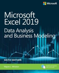 cover of the book Microsoft Excel 2019 Data Analysis and Business Modeling