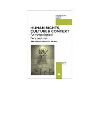 cover of the book Human Rights, Culture and Context: Anthropological Perspectives