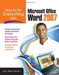 cover of the book How to Do Everything with Microsoft Office Word 2007