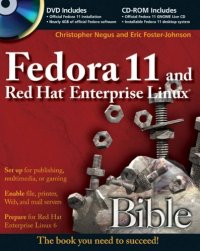 cover of the book Fedora 11 and Red Hat Enterprise Linux Bible