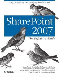 cover of the book SharePoint 2007: The Definitive Guide