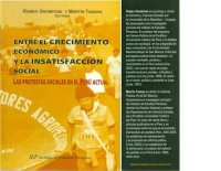 cover of the book Entre el crecimiento económico y la insatisfacción social: las protestas sociales en el Perú actual