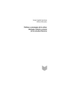 cover of the book Políticas de la crítica: Historia, actores y métodos de la crítica literaria