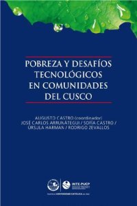 cover of the book Pobreza y desafíos tecnológicos en comunidades del Cuzco