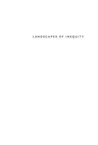 cover of the book Landscapes of Inequity: Environmental Justice in the Andes-Amazon Region