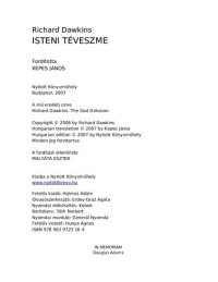 cover of the book Isteni téveszme