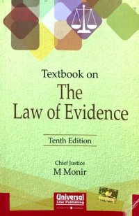 cover of the book Textbook on The Law of Evidence