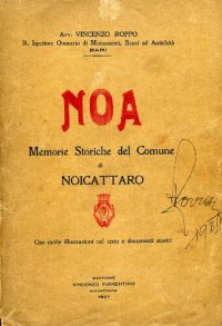 cover of the book NOA: Memorie storiche del Comune di Noicattaro