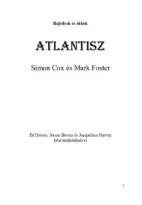 cover of the book Atlantisz