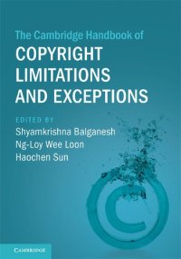cover of the book The Cambridge Handbook of Copyright Limitations and Exceptions