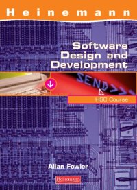 cover of the book Heinemann software design and development : HSC course