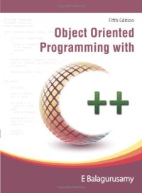 cover of the book Object Orinted Programming With C++