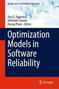 cover of the book Optimization Models in Software Reliability