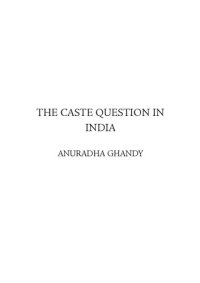 cover of the book The Caste Question In India