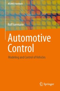 cover of the book Automotive Control: Modeling and Control of Vehicles