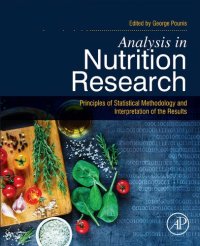 cover of the book Analysis in Nutrition Research: Principles of Statistical Methodology and Interpretation of the Results