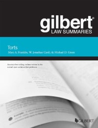 cover of the book Gilbert Law Summaries on Torts