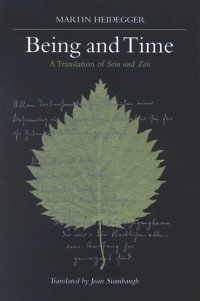 cover of the book Being and time: a translation of Sein und Zeit