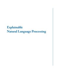 cover of the book Explainable Natural Language Processing