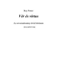 cover of the book Vér és virtus