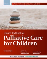 cover of the book Oxford Textbook of Palliative Care for Children