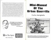 cover of the book Minimanual of the Urban Guerilla