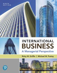 cover of the book International Business: A Managerial Perspective