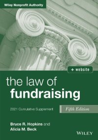 cover of the book The law of fundraising. 2021 cumulative supplement