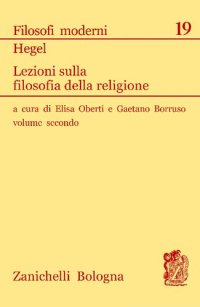 cover of the book Lezioni sulla filosofia della religione