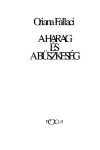 cover of the book A harag és a büszkeség