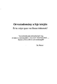 cover of the book Orvostudomány a feje tetején