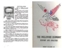 cover of the book The Philippine economy : history and analysis