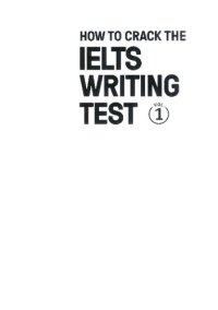 cover of the book How to Crack the IELTS Writing Test