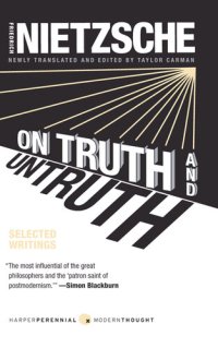 cover of the book On Truth and Untruth: Selected Writings